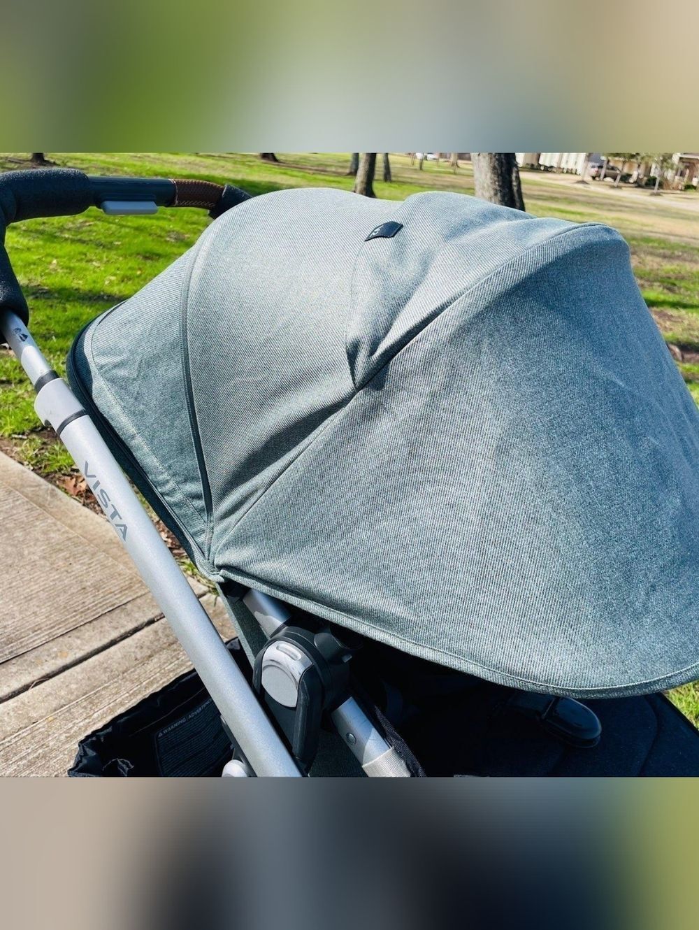 UPPAbaby RumbleSeat Canopy – Emmett Green (Lower Seat / Vista V2)
